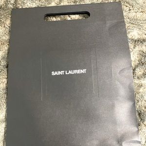 Authentic Saint Laurent Paper Bag